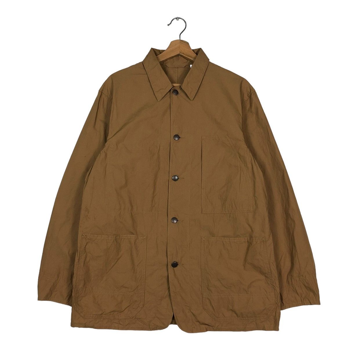 Japanese Brand 🔥VINTAGE DUCK CANVAS CHORE JACKET UNIQLO JAPAN ISSEY MIYAKE Size US L / EU 52-54 / 3 - 1 Thumbnail