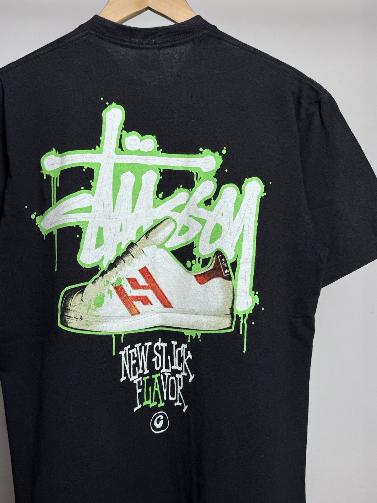 Stussy Vintage Stüssy Shuffle Tee in black. Size US L / EU 52-54 / 3 - 2 Thumbnail