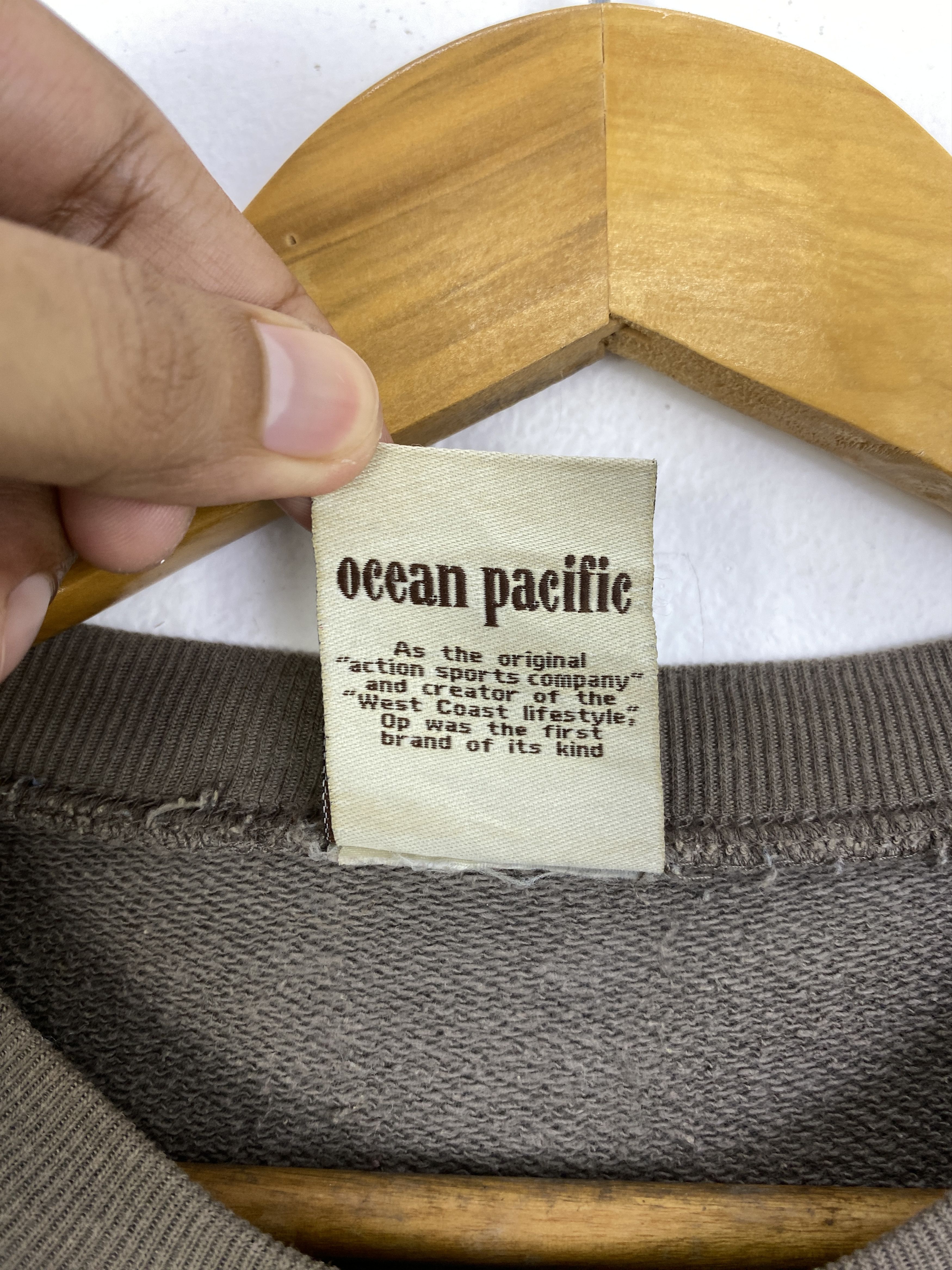Ocean Pacific Vintage Ocean Pacific California Sweatshirt SH0052 Size US L / EU 52-54 / 3 - 6 Thumbnail