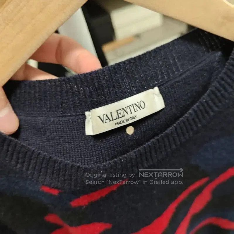 Other Valentino Red Wool Sweater for Women . Size M / US 6-8 / IT 42-44 - 3 Thumbnail