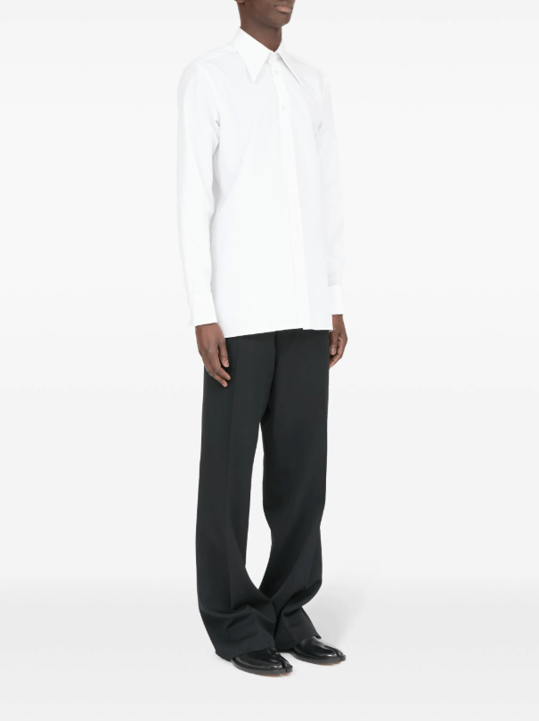 Maison Margiela BNWT AW24 MAISON MARGIELA POINTED COLLAR SHIRT 41 Size US M / EU 48-50 / 2 - 15 Thumbnail