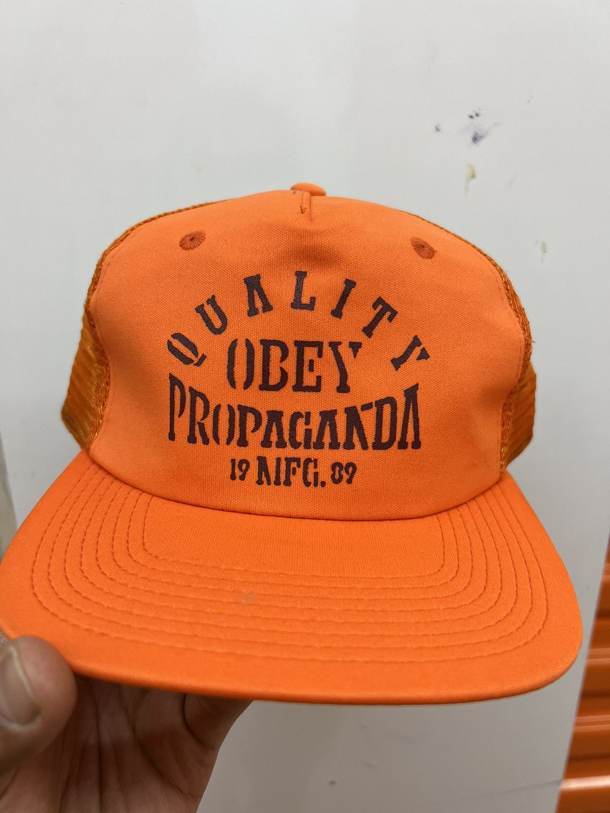 FINAL DROP***RARE BWT OBEY PROPAGANDA SNAPBACK CAP O/S