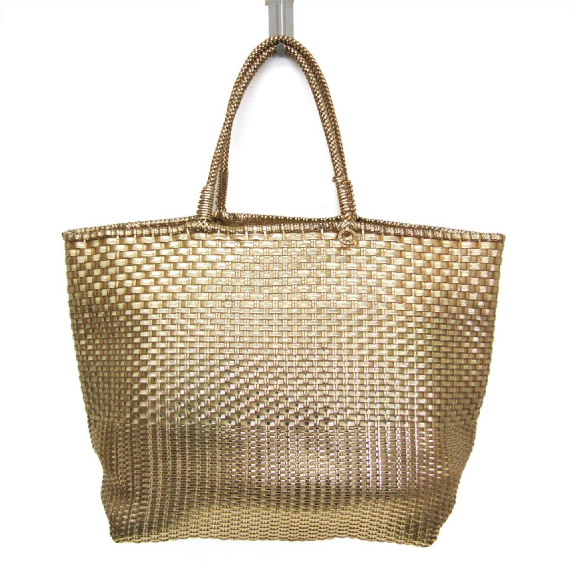 ANTEPRIMA Anteprima Intreccio Women's Wire,PVC Tote Bag Gold Size ONE SIZE - 1 Thumbnail