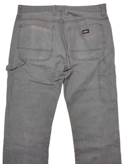 Dickies VINTAGE DICKIES CARPENTER GRAY FADED STYLE Size US 37 - 4 Thumbnail