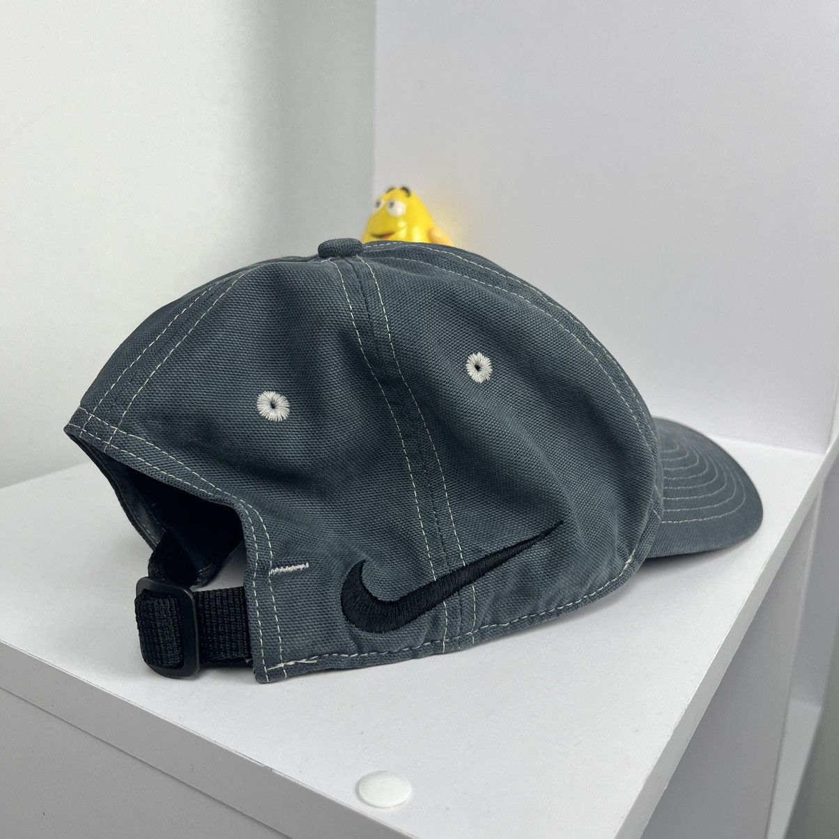 Nike × Vintage 🗣️ VINTAGE 🗣️ Nike 90s Sun faded 6 panel baseball Cap 5 Hat Size ONE SIZE - 2 Thumbnail