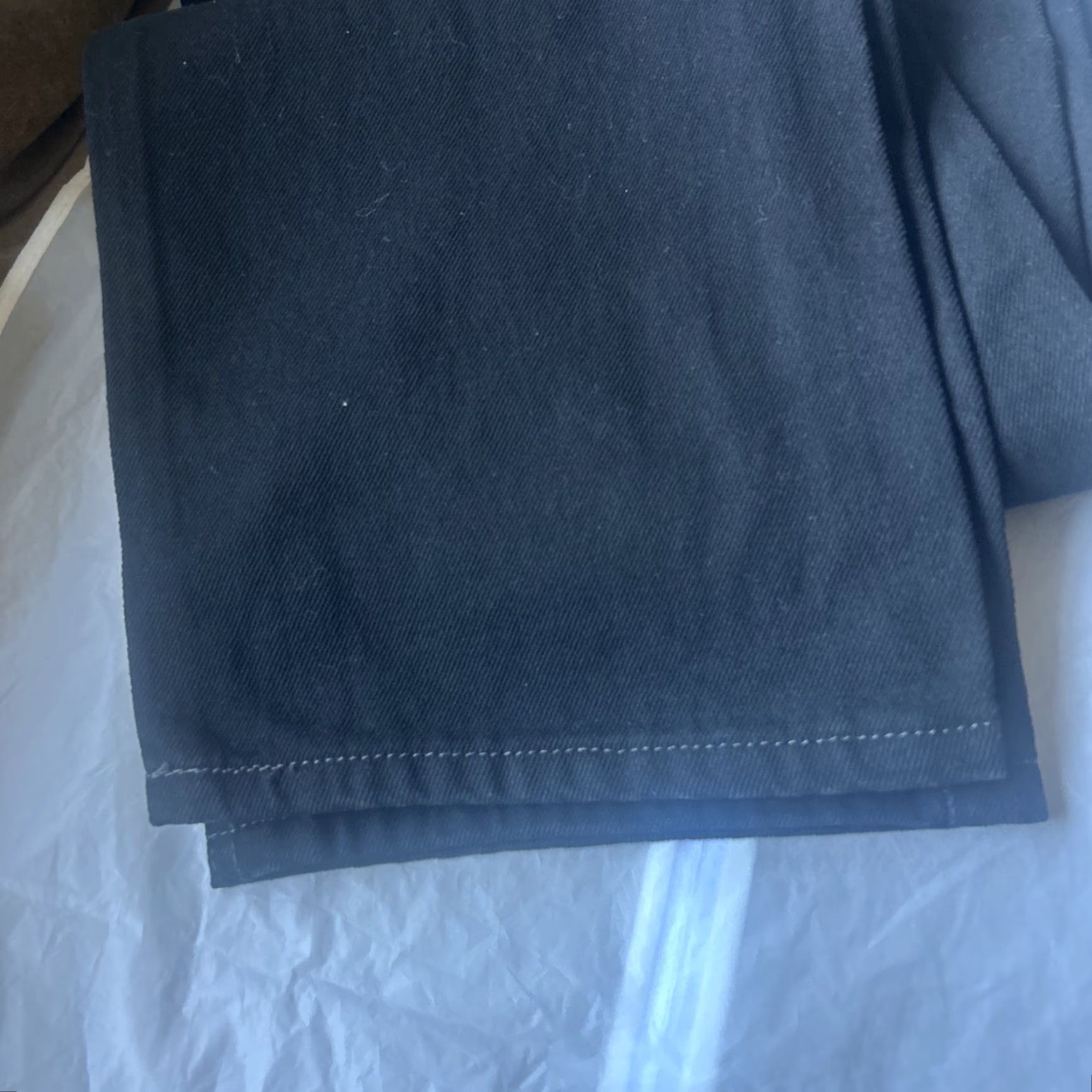 Levi's Levi's 505 Regular Fit Jeans Straight Leg Dark Wash Black 40x36 Mens Size US 40 / EU 56 - 3 Thumbnail
