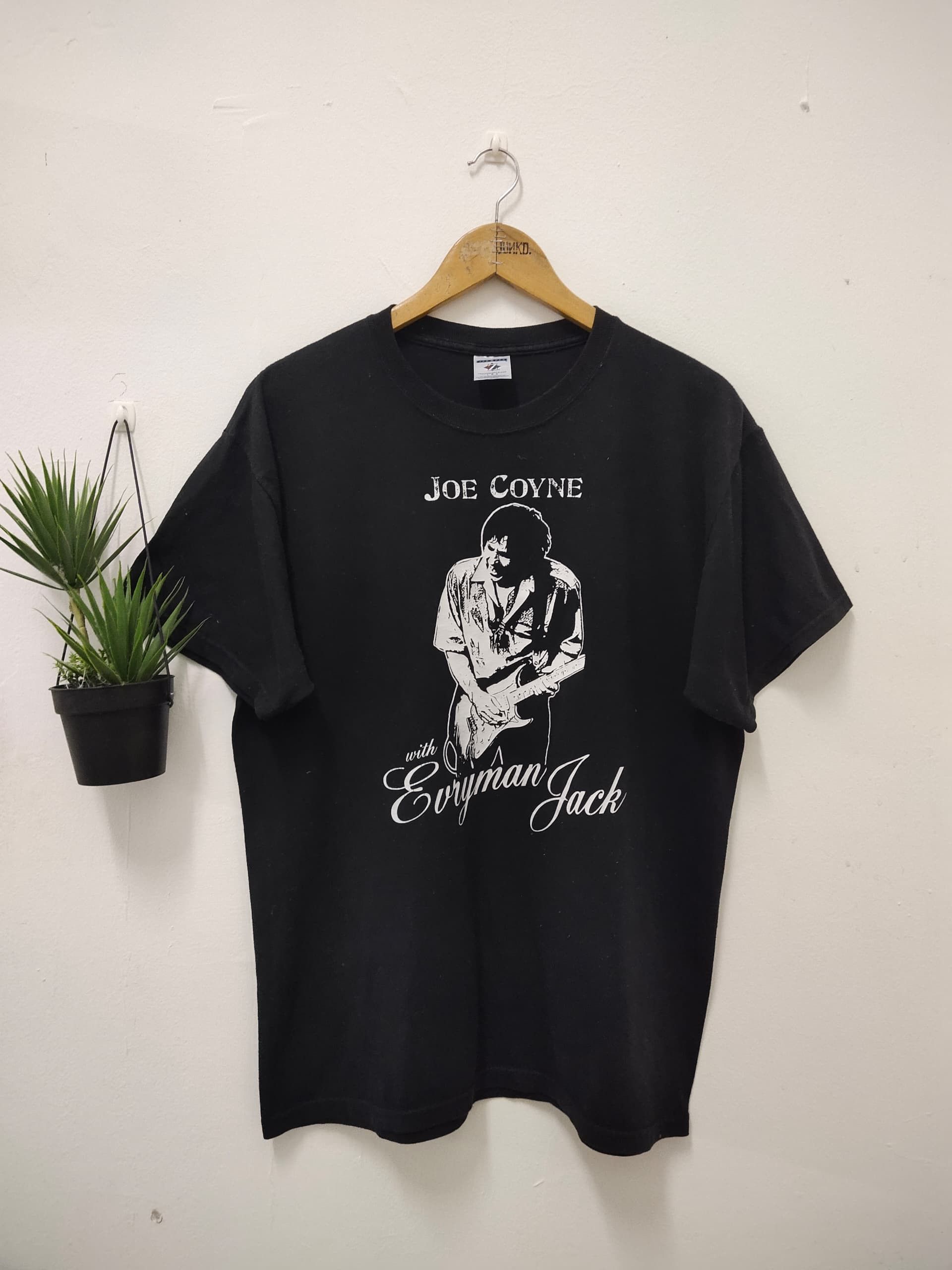 Band Tees Vintage Joe Coyne with Eveyman Jack rock band promo t shirt Size US L / EU 52-54 / 3 - 1 Thumbnail