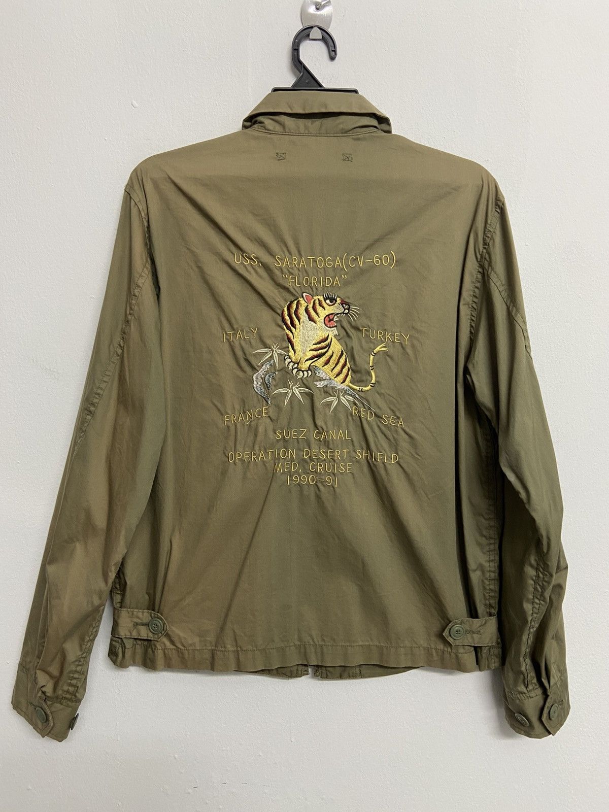 Avirex Vintage 1990 AVIREX Tiger Jacket Size US M / EU 48-50 / 2 - 1 Thumbnail