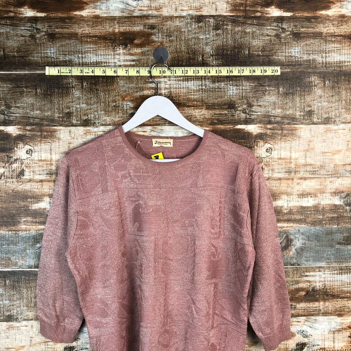 Homespun Knitwear × Japanese Brand Dia Sunny vintage Pink Knitwear #A1569 Size M / US 6-8 / IT 42-44 - 2 Thumbnail