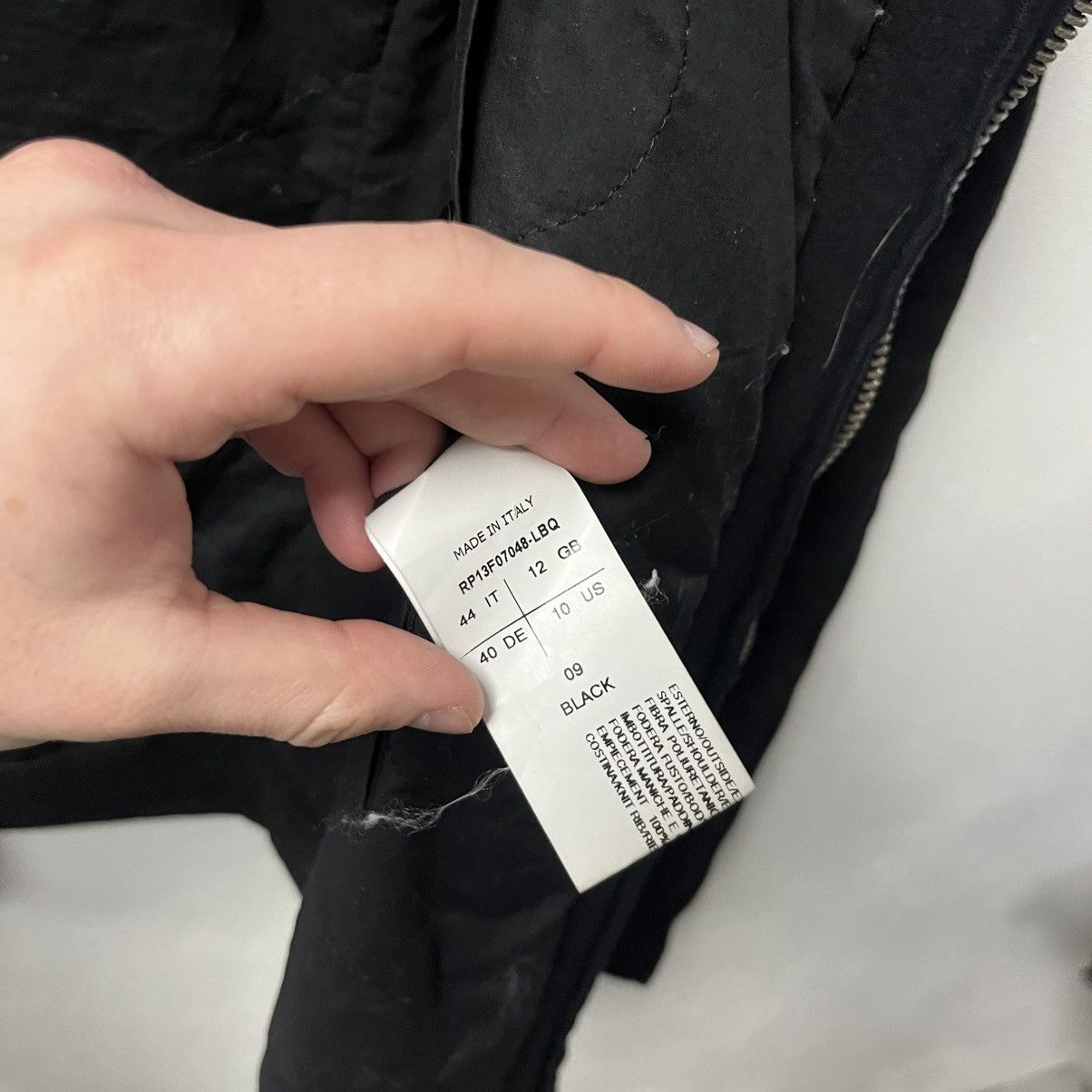 Rick Owens Rick Owens Biker Jacket Size US S / EU 44-46 / 1 - 10 Thumbnail