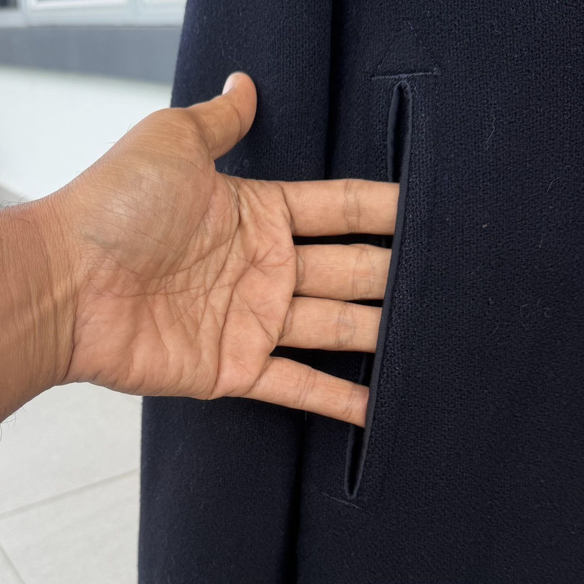 Blue Blue Japan Vintage Blue Blue Japan Sherpa Lined Winter Work Jacket Size US M / EU 48-50 / 2 - 13 Thumbnail