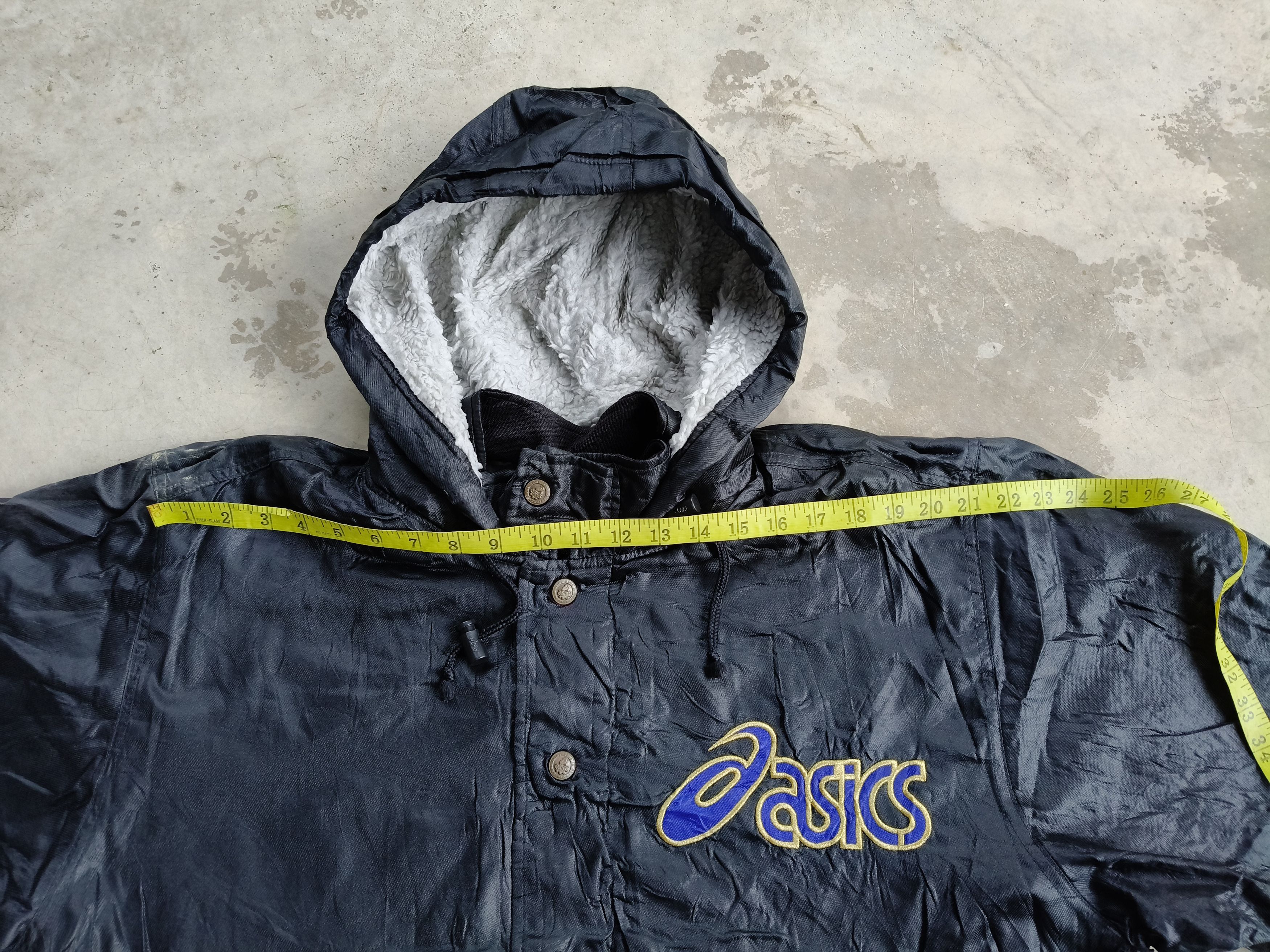 Asics Vintage Asics Parka Sherpa Fleece Size US L / EU 52-54 / 3 - 18 Thumbnail