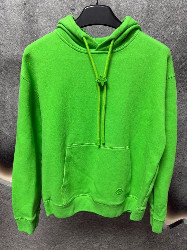Louis Vuitton Louis Vuitton Green Hoodie Size US L / EU 52-54 / 3 - 1 Thumbnail
