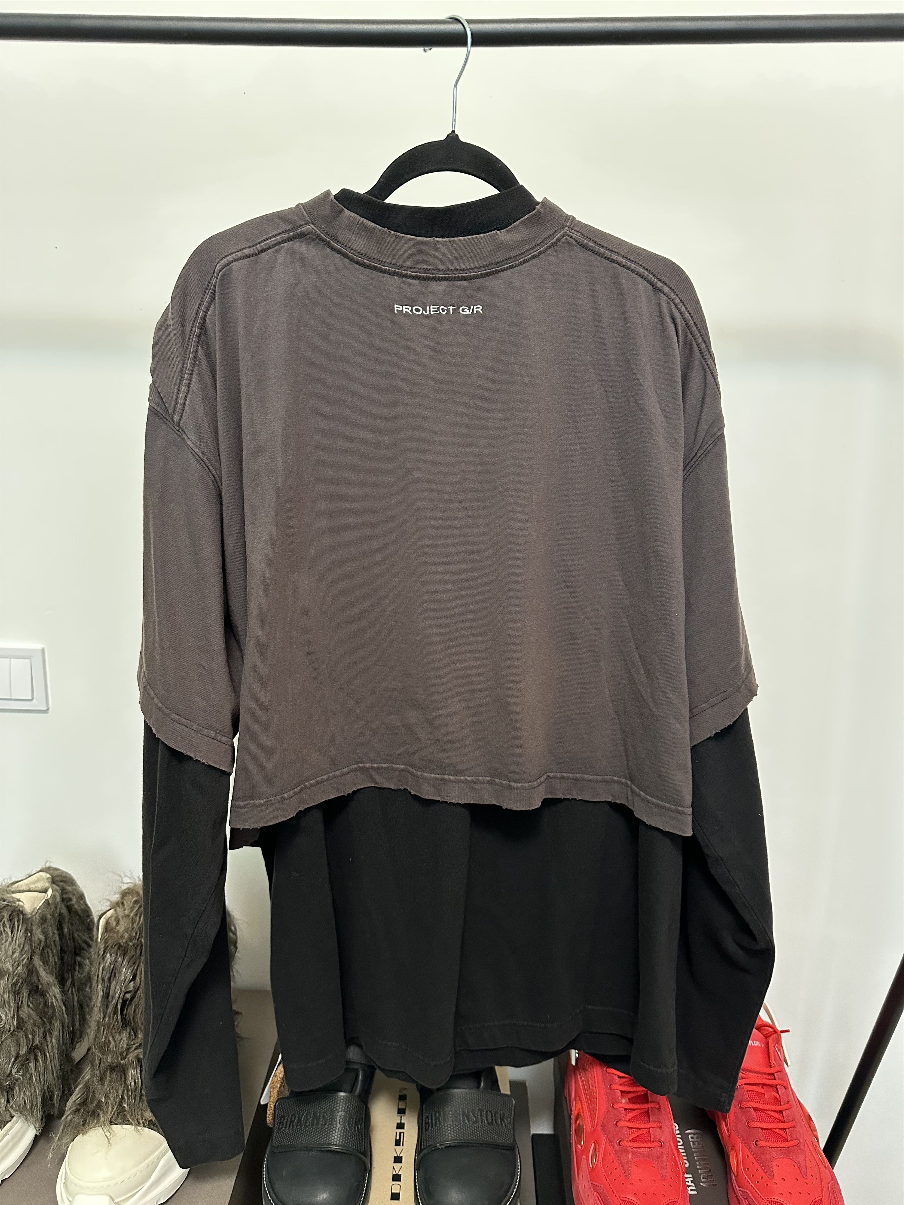 PROJECT G/R Project G/R Double Layered Longsleeve "Why Always Me" Size 2 Size US M / EU 48-50 / 2 - 2 Thumbnail