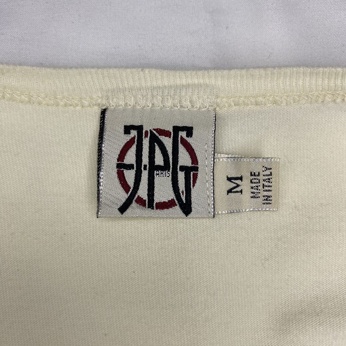 Jean Paul Gaultier Jean Paul Gaultier Hand Printed Long Sleeves Tee Size US M / EU 48-50 / 2 - 6 Thumbnail