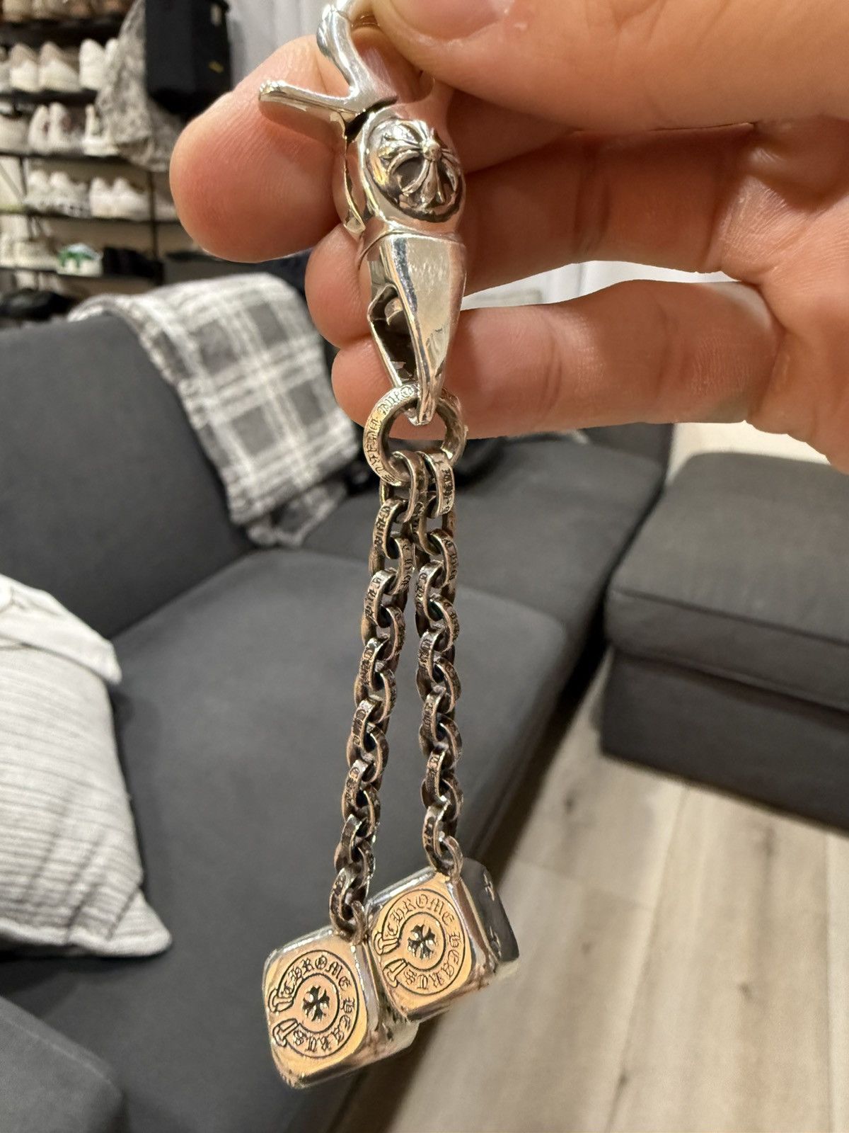 Chrome Hearts Dice Keychain 🎲 - Unworn, Pristine Condition! Size ONE SIZE - 1 Thumbnail