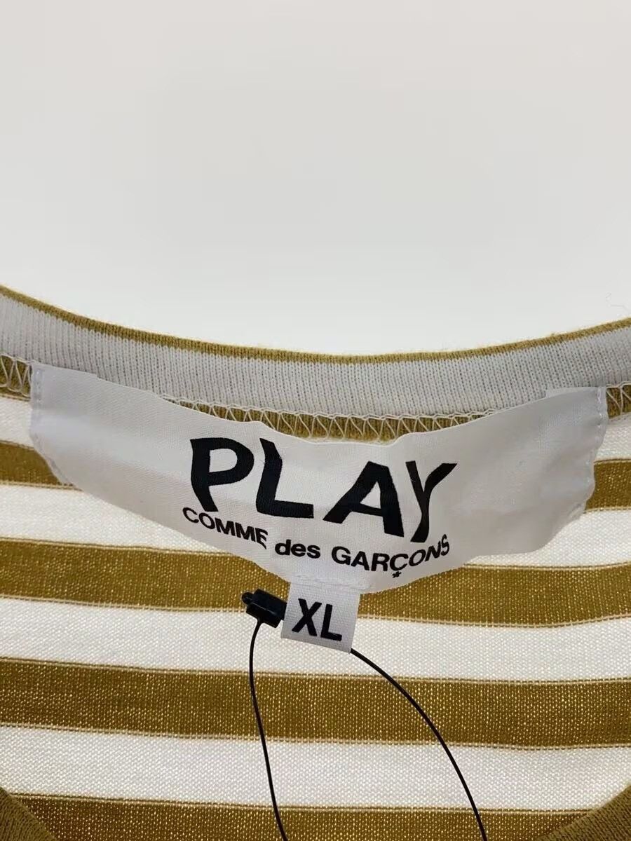 Comme des Garcons PLAY PLAY COMME des GARCONS border Long Sleeve T-Shirts AZ-T318 Size US XL / EU 56 / 4 - 3 Thumbnail