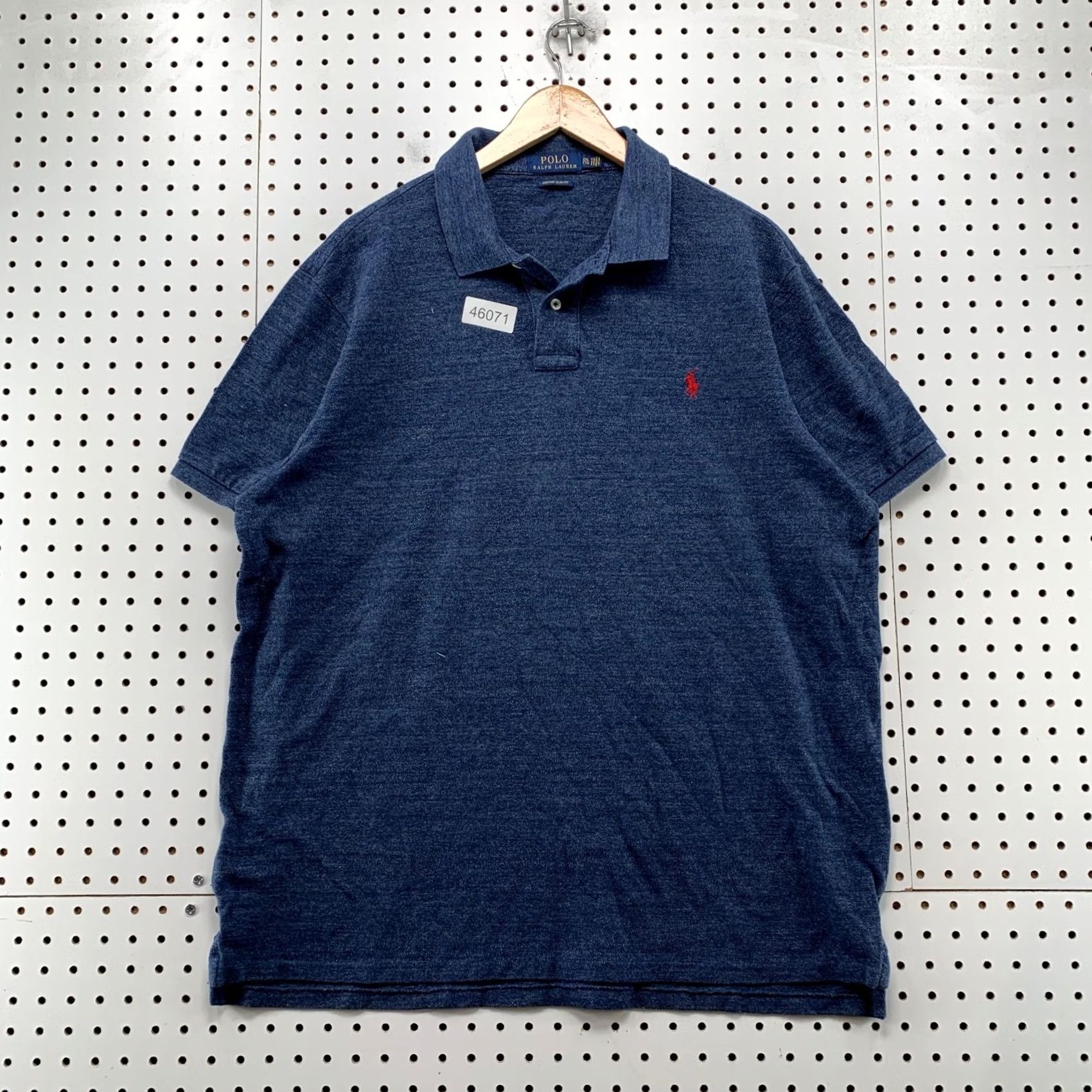 Polo Ralph Lauren Polo Ralph Lauren Shirt Mens 2XL Indigo Blue Preppy Slim Fit Size US XXL / EU 58 / 5 - 2 Thumbnail