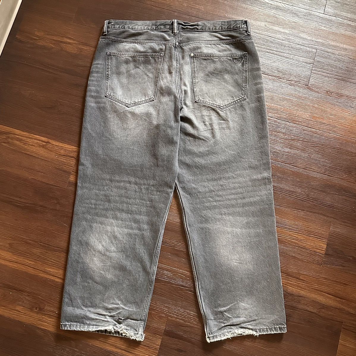 H&M Black H&M Baggy Jeans Size US 42 / EU 58 - 5 Thumbnail