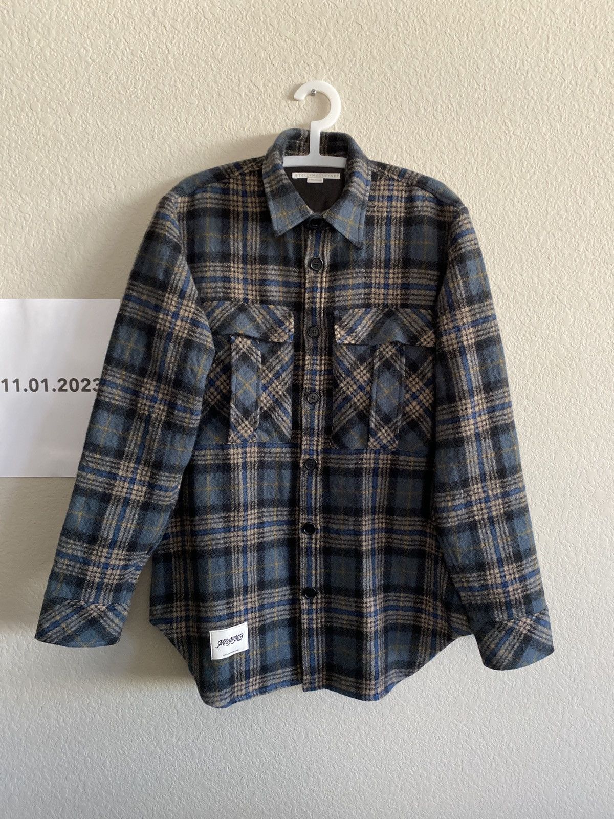 Stella McCartney Stella McCartney Warm Wool Shirt Jacket Size US M / EU 48-50 / 2 - 3 Thumbnail