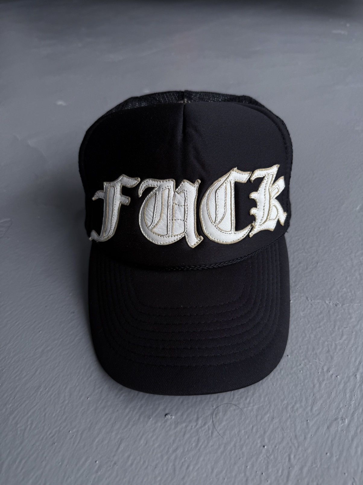 Chrome Hearts × Vintage Chrome Hearts Leather Patch Fuck