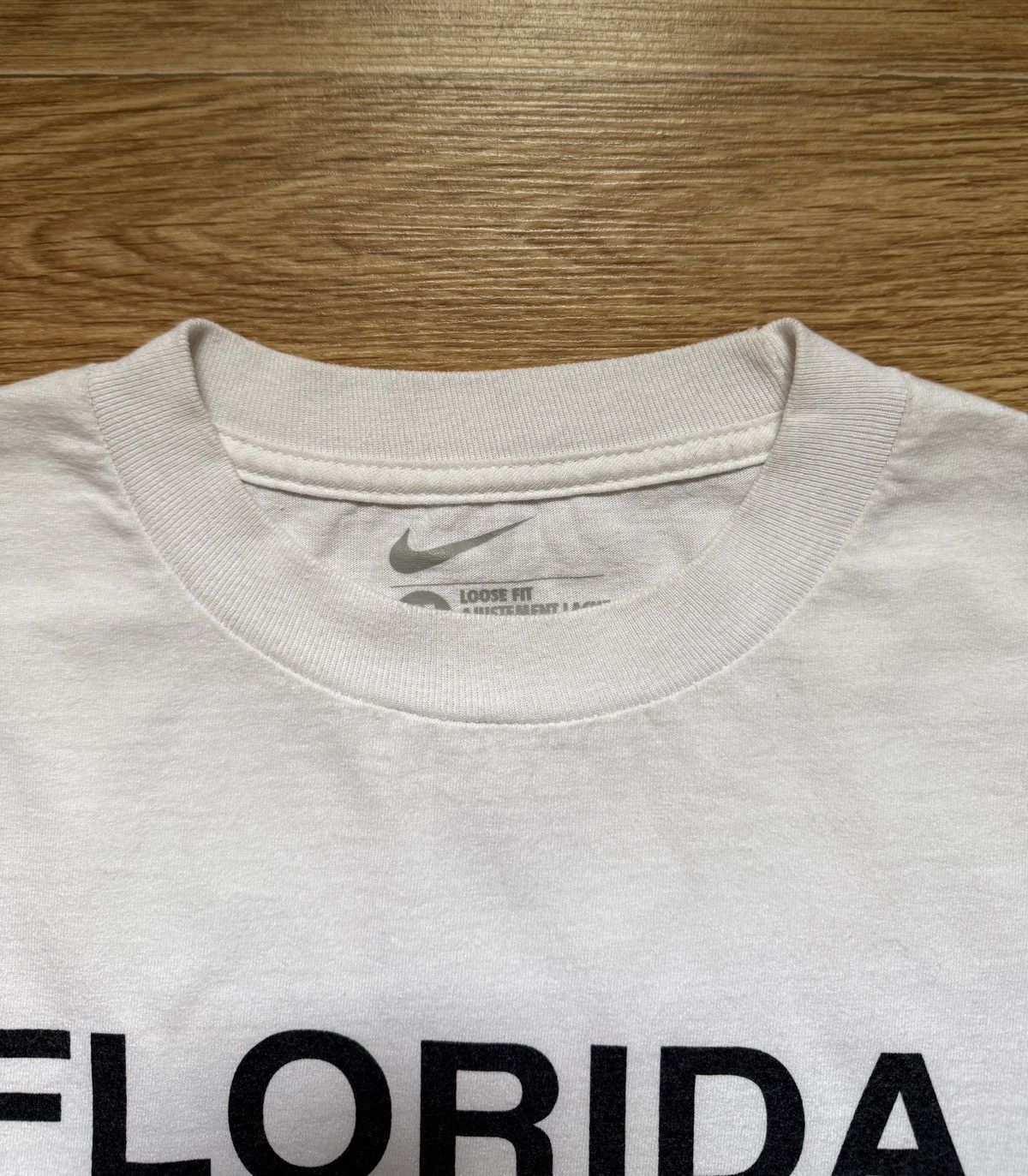 Nike Nike Florida White Tee T shirt Size US M / EU 48-50 / 2 - 3 Thumbnail