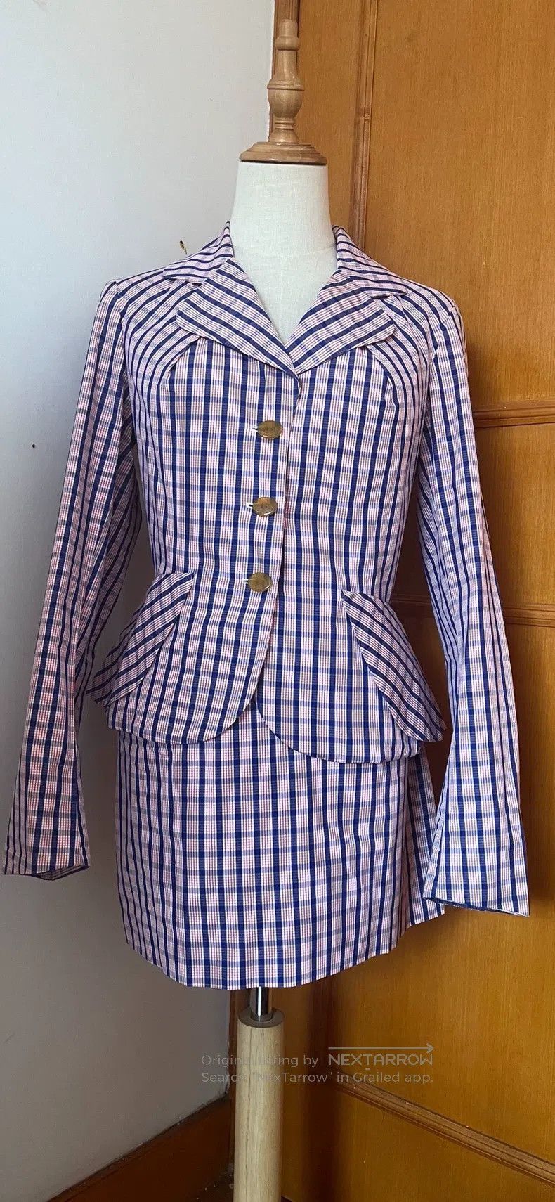 Vivienne Westwood Vivienne Westwood Plaid Suit Set Size M / US 6-8 / IT 42-44 - 1 Thumbnail