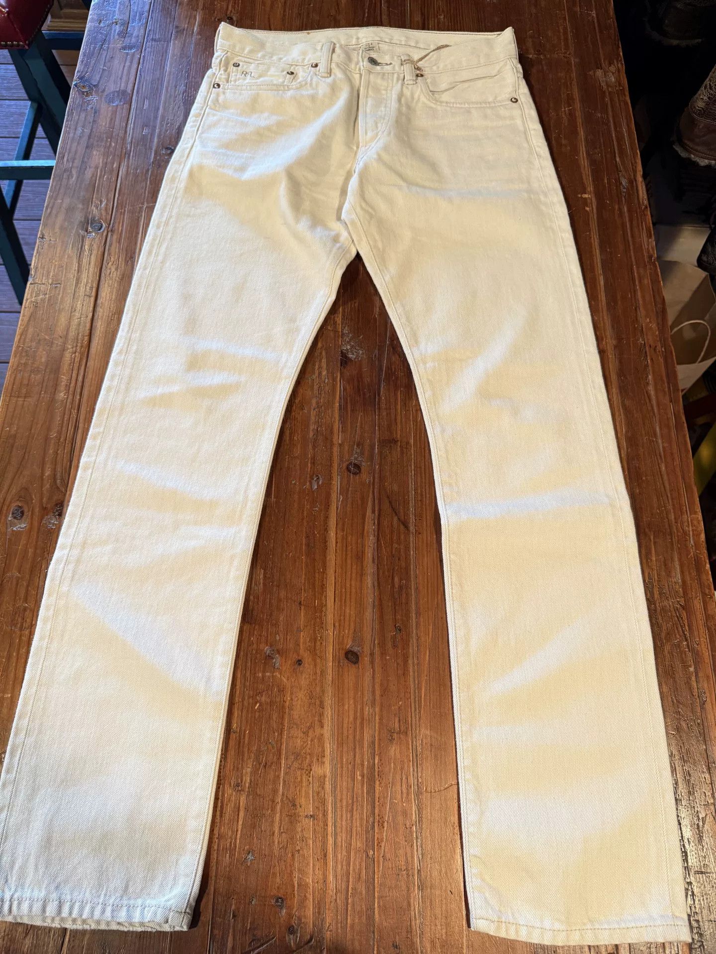 RRL Ralph Lauren RRL Slim Fit Jeans 30x32 Size US 30 / EU 46 - 1 Thumbnail