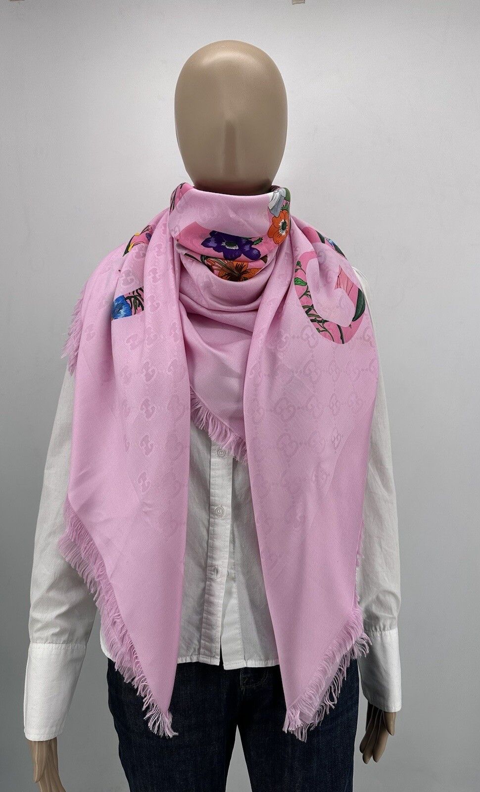 Gucci New Gucci Scarves 140x140cm Size ONE SIZE - 2 Thumbnail