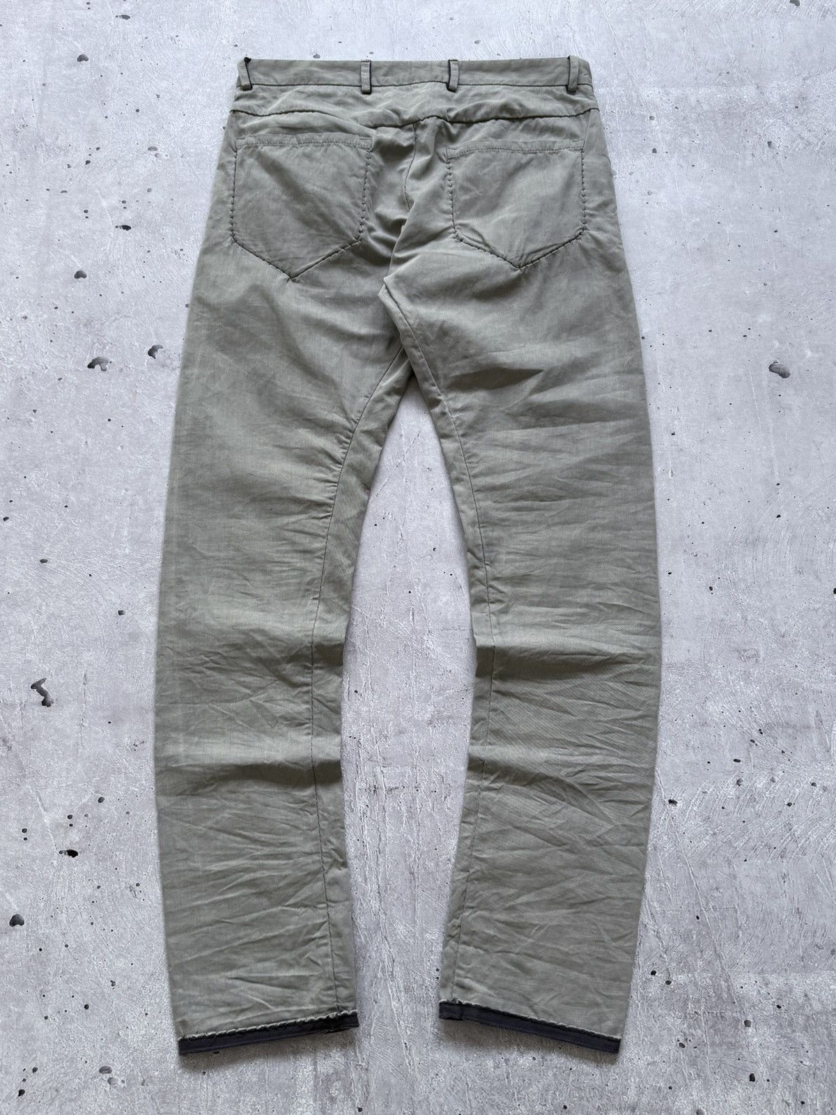 Layer-0 Gray Cotton Pants