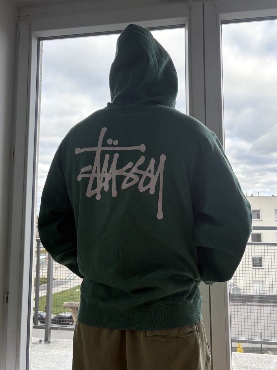 Stussy 00’s STUSSY ZIP HOODIE Y2K RARE BIG LOGO VINTAGE Size US M / EU 48-50 / 2 - 4 Thumbnail