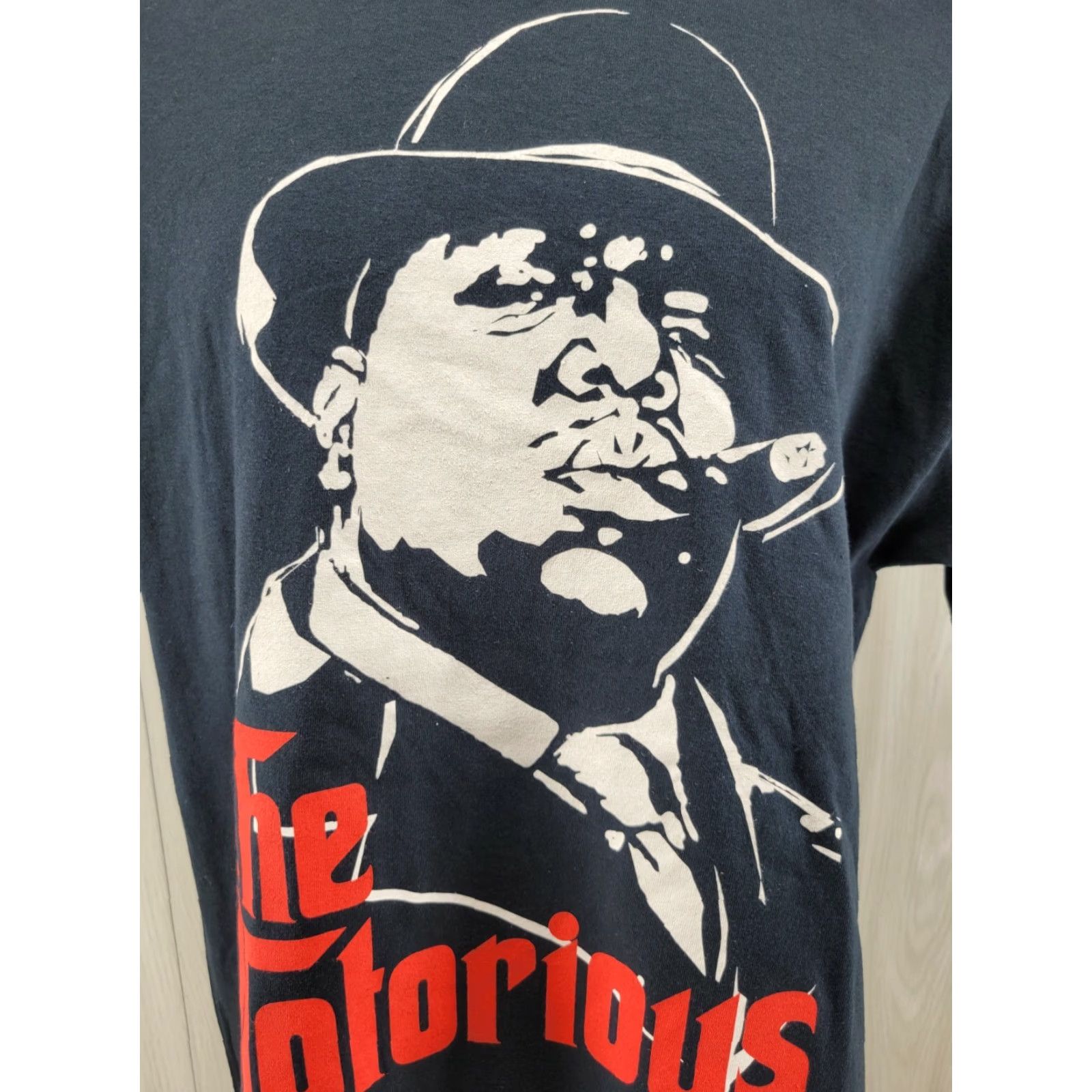 Vintage The Notorious BIG Black Shirt XL Men T-Shirt Crew Neck Short Sleeve Cotton NY Horizon Vintage No Size US XL / EU 56 / 4 - 2 Thumbnail