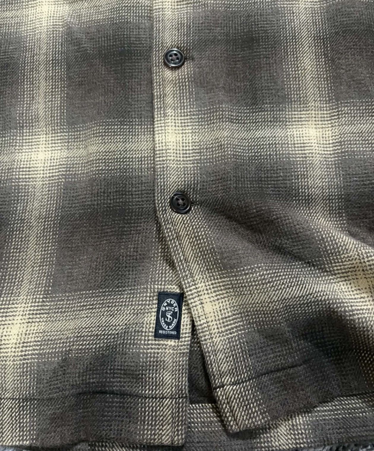 Todd Snyder Todd Snyder Relaxed Plaid Overshirt Brown Size Medium Size US M / EU 48-50 / 2 - 8 Thumbnail
