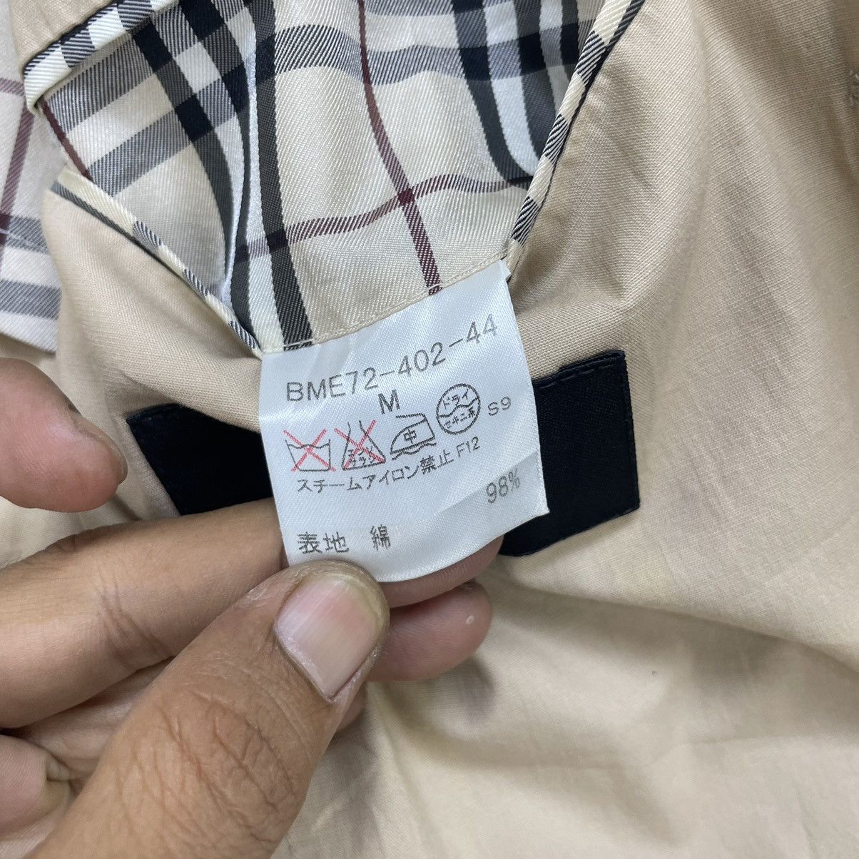 Burberry × Vintage Luxury Brand Burberry Black Label Jacket Size US M / EU 48-50 / 2 - 8 Thumbnail