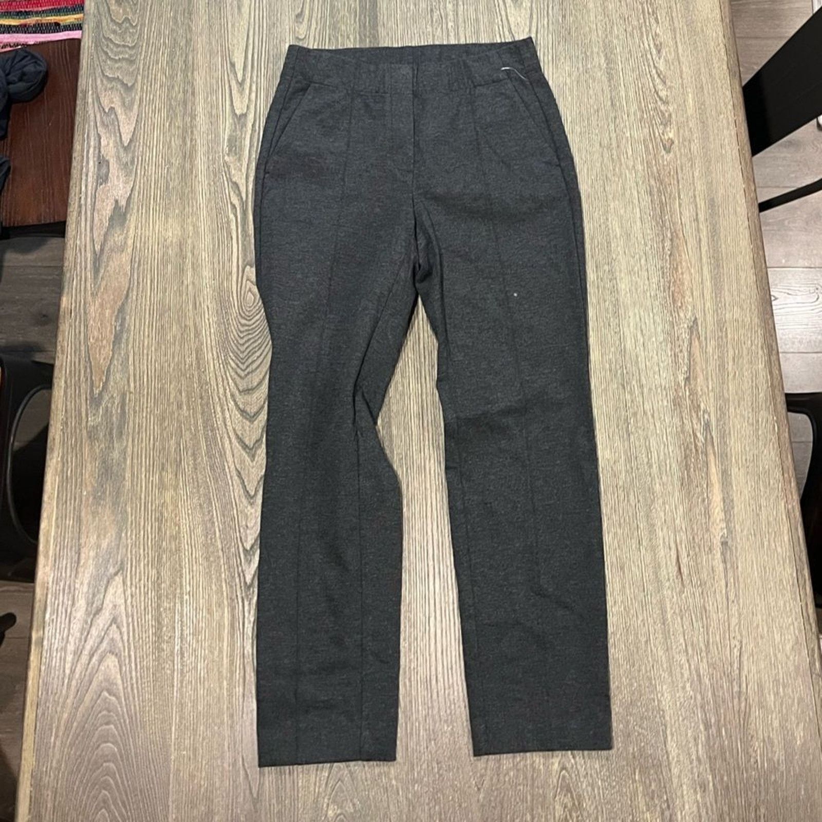 Vintage NWOT J. Jill Pintucked Ponte Slim-Leg Pants Mid Rise Size S Size 24" / US 00 / IT 34 - 1 Thumbnail