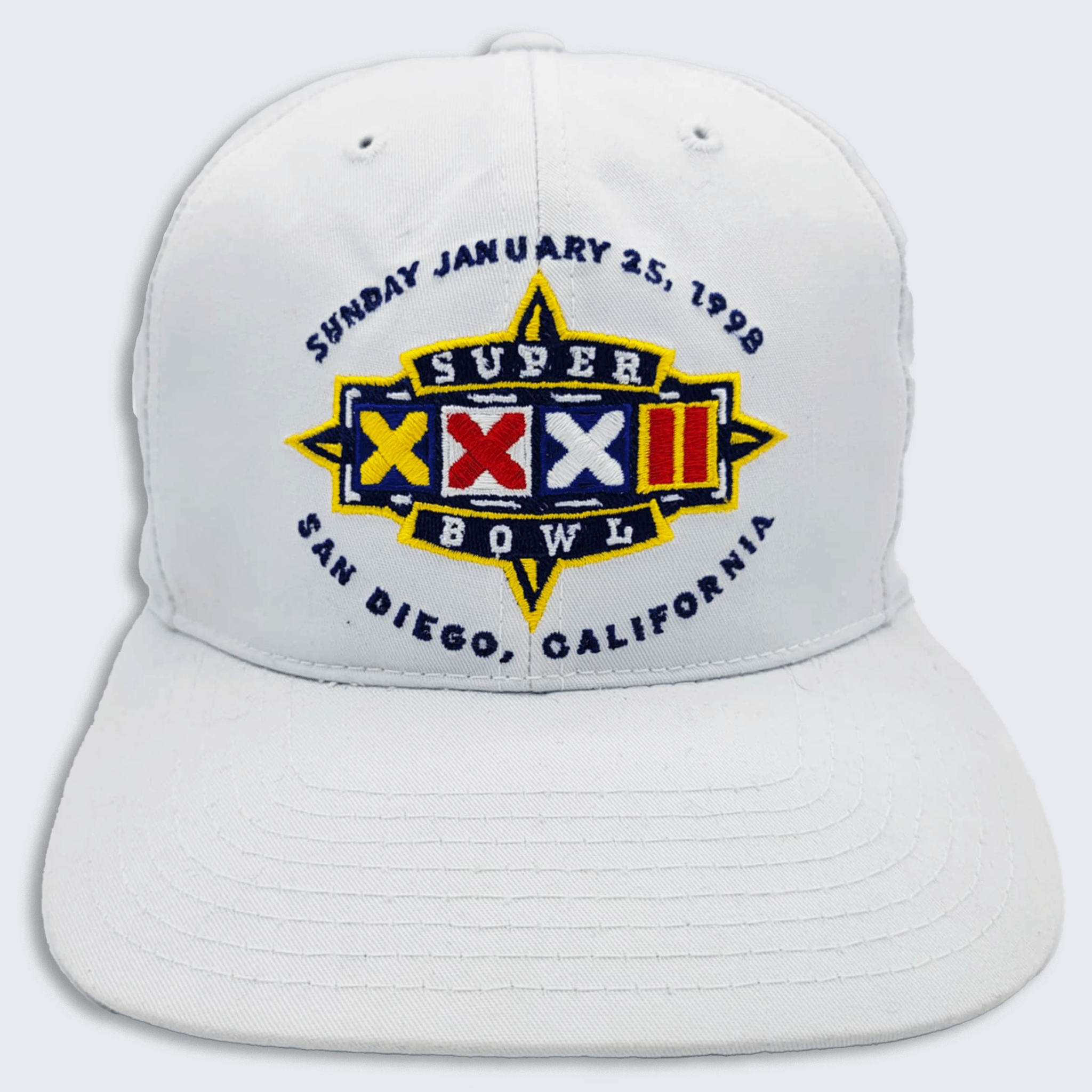 NFL × Vintage Super Bowl XXXII Vintage 90s NFL Football Snapback Hat Size ONE SIZE - 1 Thumbnail