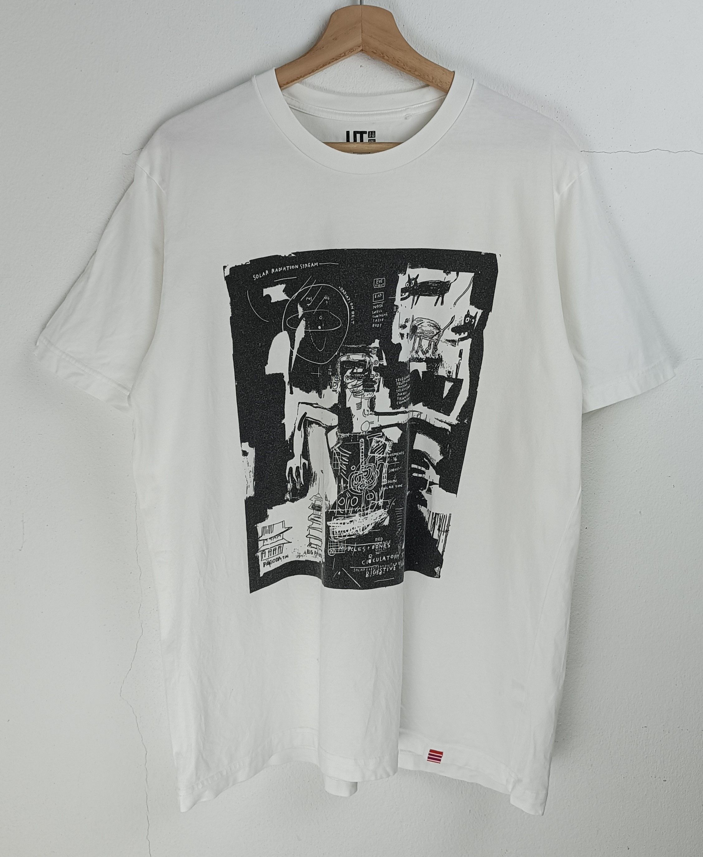 Jean-Michel Basquiat VINTAGE JEAN MICHEL BASQUIAT ART TEE HARING PICASSO FRIDA Size US XL / EU 56 / 4 - 3 Thumbnail