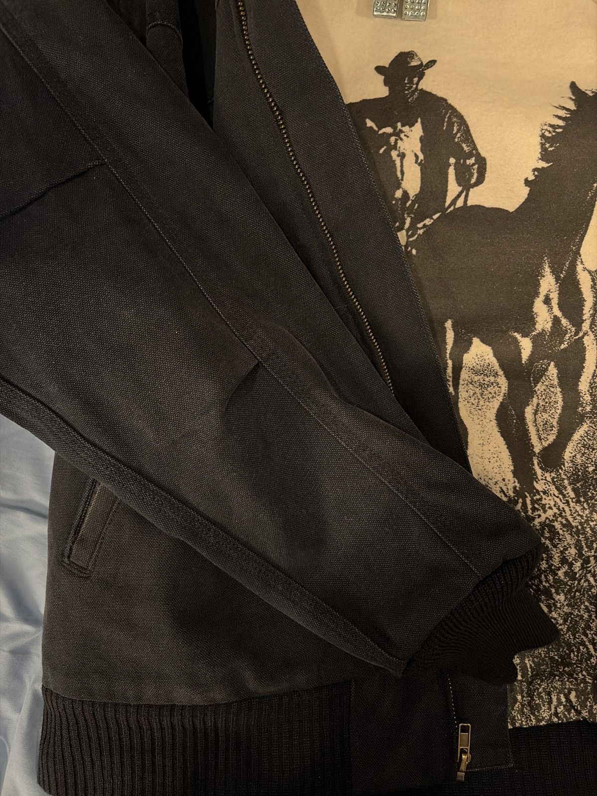 One of These Days Ranch Jacket | Worn Black Size US M / EU 48-50 / 2 - 7 Thumbnail
