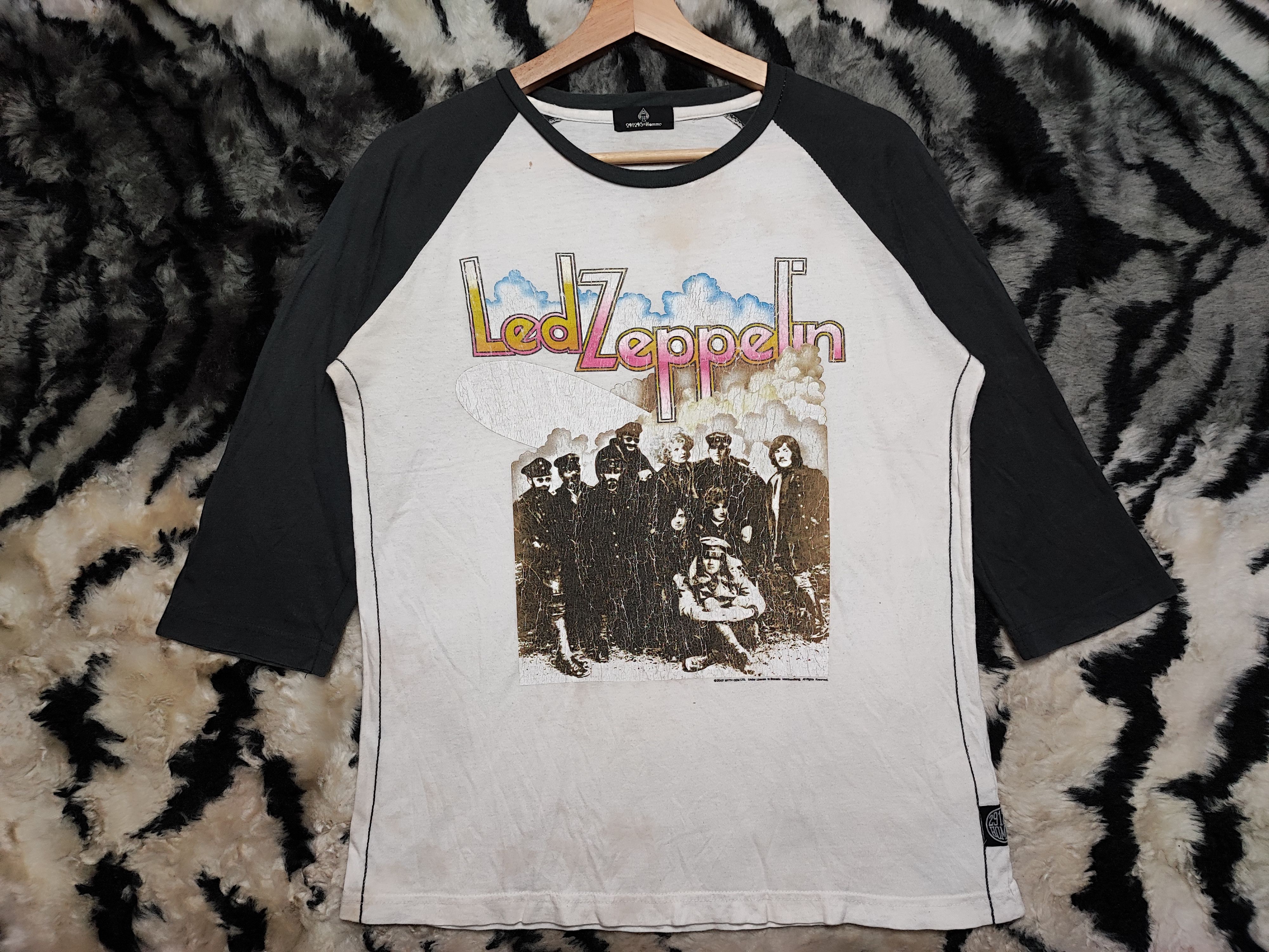 Japanese Brand Vintage 291295 Homme Collective Led Zeppelin Size US M / EU 48-50 / 2 - 2 Thumbnail