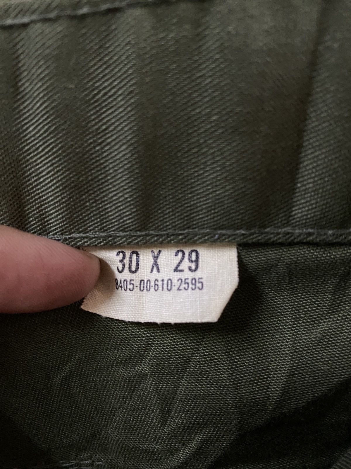 Vintage Vintage Dutch Shell Military olive green army pants Size US 30 / EU 46 - 10 Thumbnail