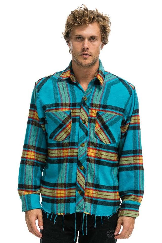 Aviator Nation Aviator Nation Plaid Flannel Western Shirt Size US XXL / EU 58 / 5 - 8 Thumbnail