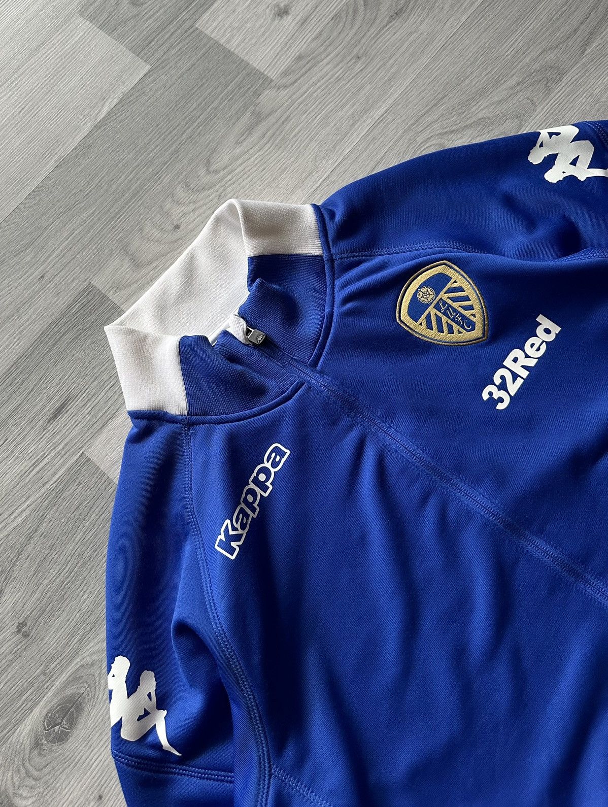 Kappa Vintage zip track jacket Kappa FC Leeds united Size US L / EU 52-54 / 3 - 3 Thumbnail