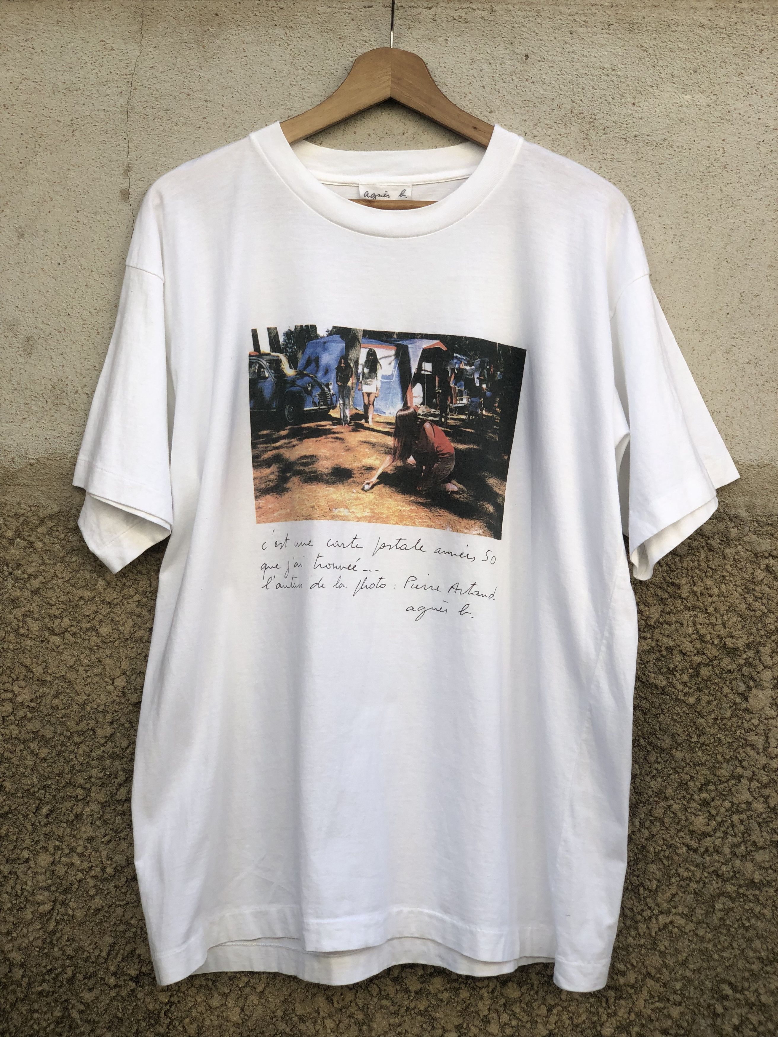 agnes b. Vintage Agnes b. Photo Tee Size US L / EU 52-54 / 3 - 1 Thumbnail
