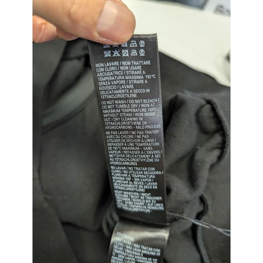 Balenciaga o1rshd1 Oversized Zip-Up Hoodies in Black/White Size US M / EU 48-50 / 2 - 18 Thumbnail