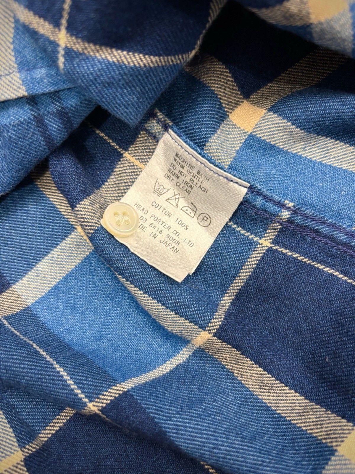 Fragment Design × Head Porter Hiroshi Fujiwara Made in Japan Indigo Patchwork $255 Size US M / EU 48-50 / 2 - 6 Thumbnail