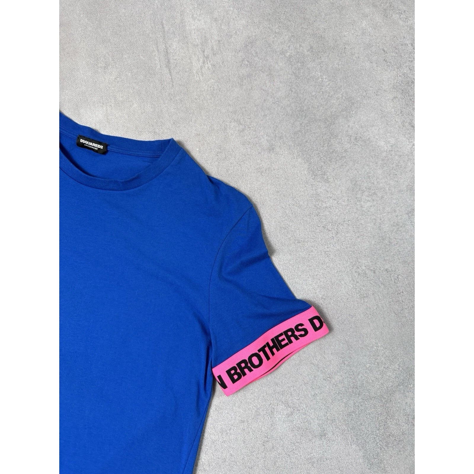 Dsquared2 Dsquared2 Underweatr Blue Men T Shirt Size M Designer Size US M / EU 48-50 / 2 - 2 Thumbnail