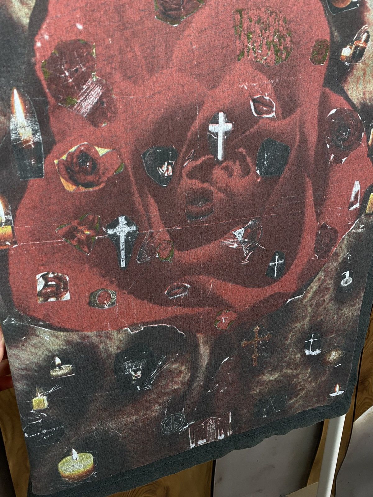 Allsaints 🌺Vintage 90s T-Shirt Allsaints Tender Prey Overprint Tee🌺 Size US XS / EU 42 / 0 - 7 Thumbnail