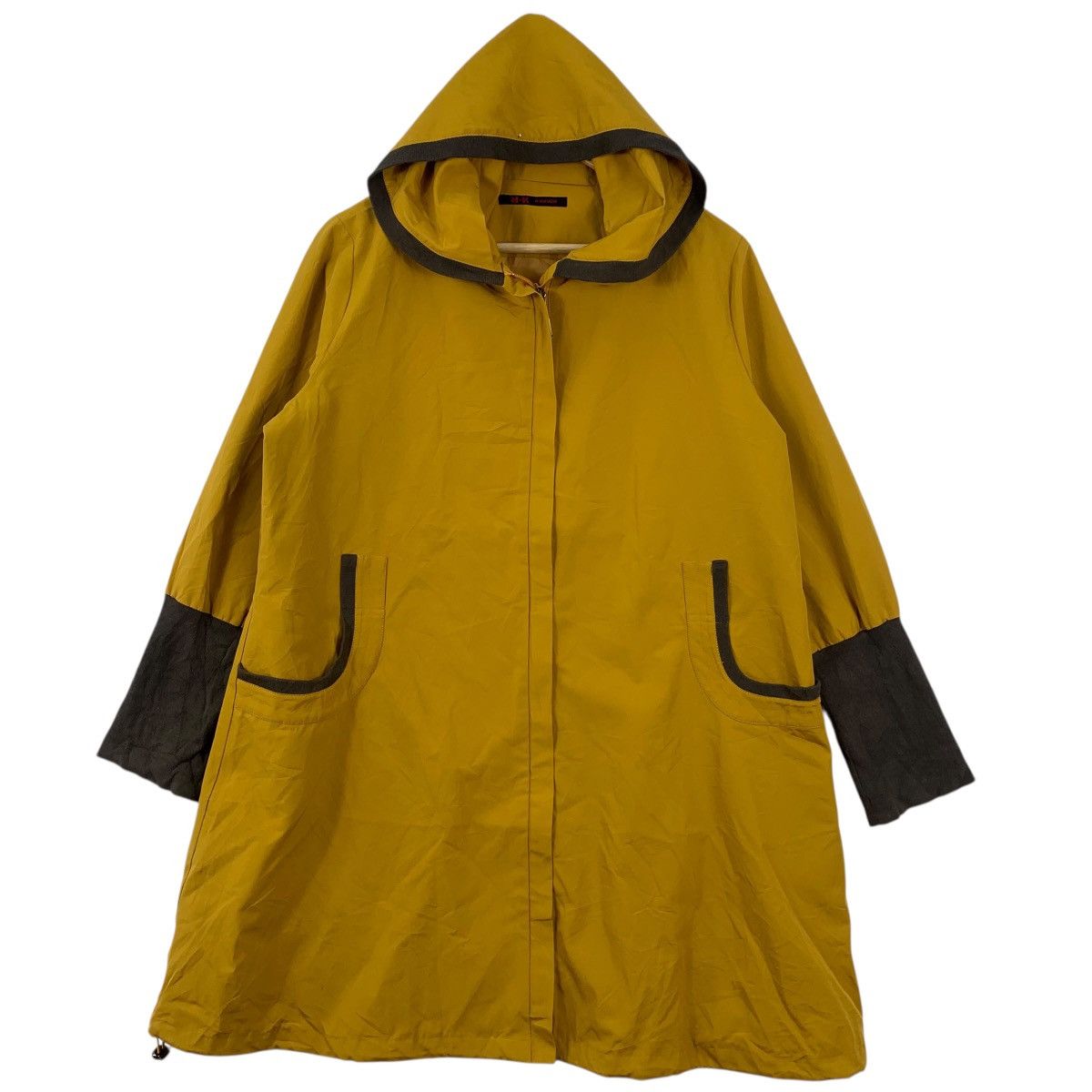 Takeo Kikuchi TAKEO KIKUCHI JAPAN Outdoor Yellow Long Jacket Hoodie Size XXL / US 16-18 / IT 52-54 - 5 Thumbnail