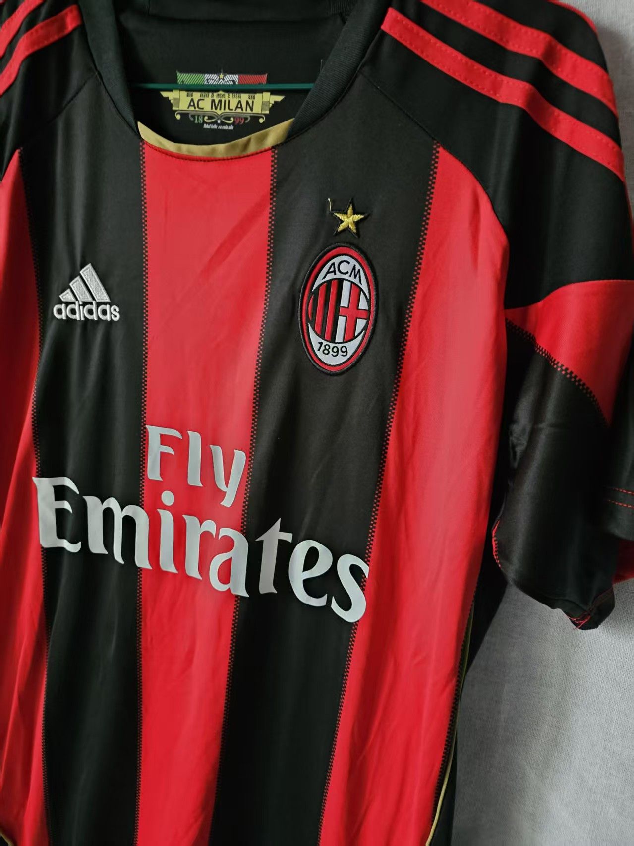 Other 2010 11 AC Milan #7 Alexandre Pato Jersey Size US XL / EU 56 / 4 - 4 Thumbnail