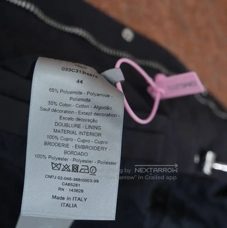 Other Dior Black Logo Mid-Length Coat for Men . Size US M / EU 48-50 / 2 - 4 Thumbnail